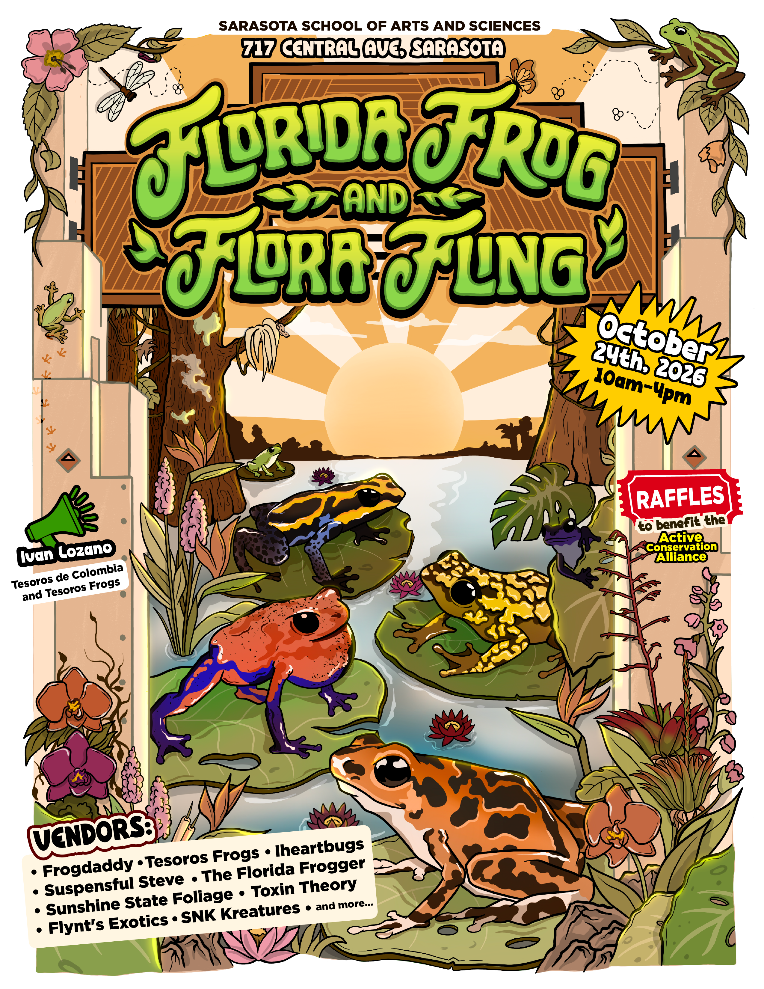 October 24th Florida Frog and Flora Fling