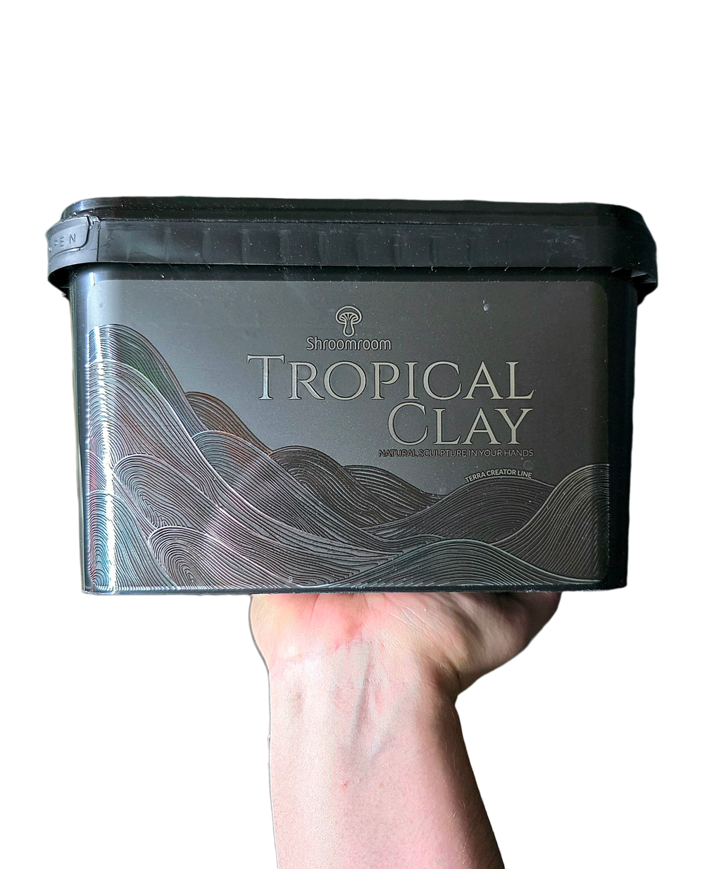 ShroomRoom TropicalClay - Hydrated Quick-Structure Terrarium Scaping Clay