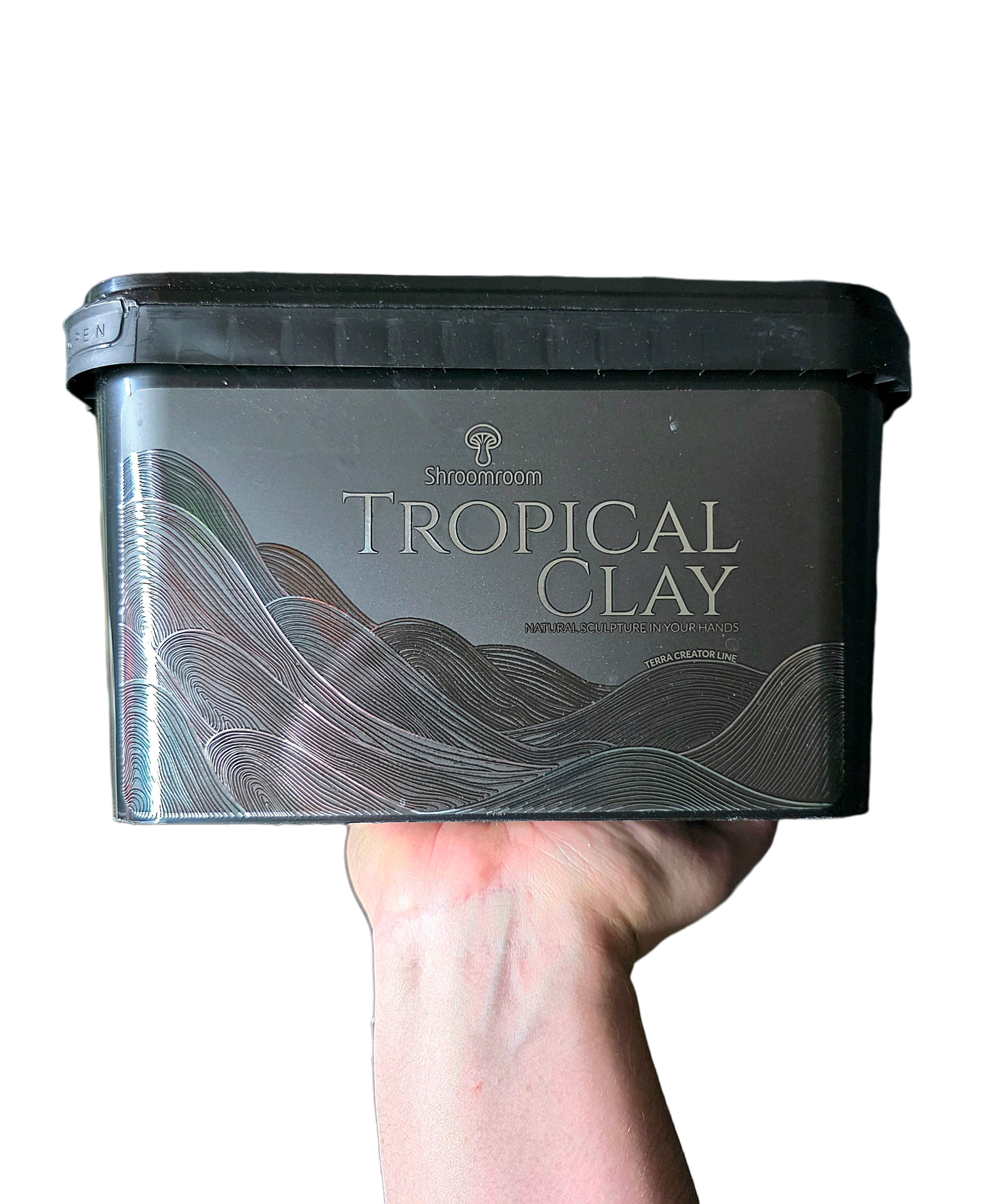 ShroomRoom TropicalClay - Hydrated Quick-Structure Terrarium Scaping Clay