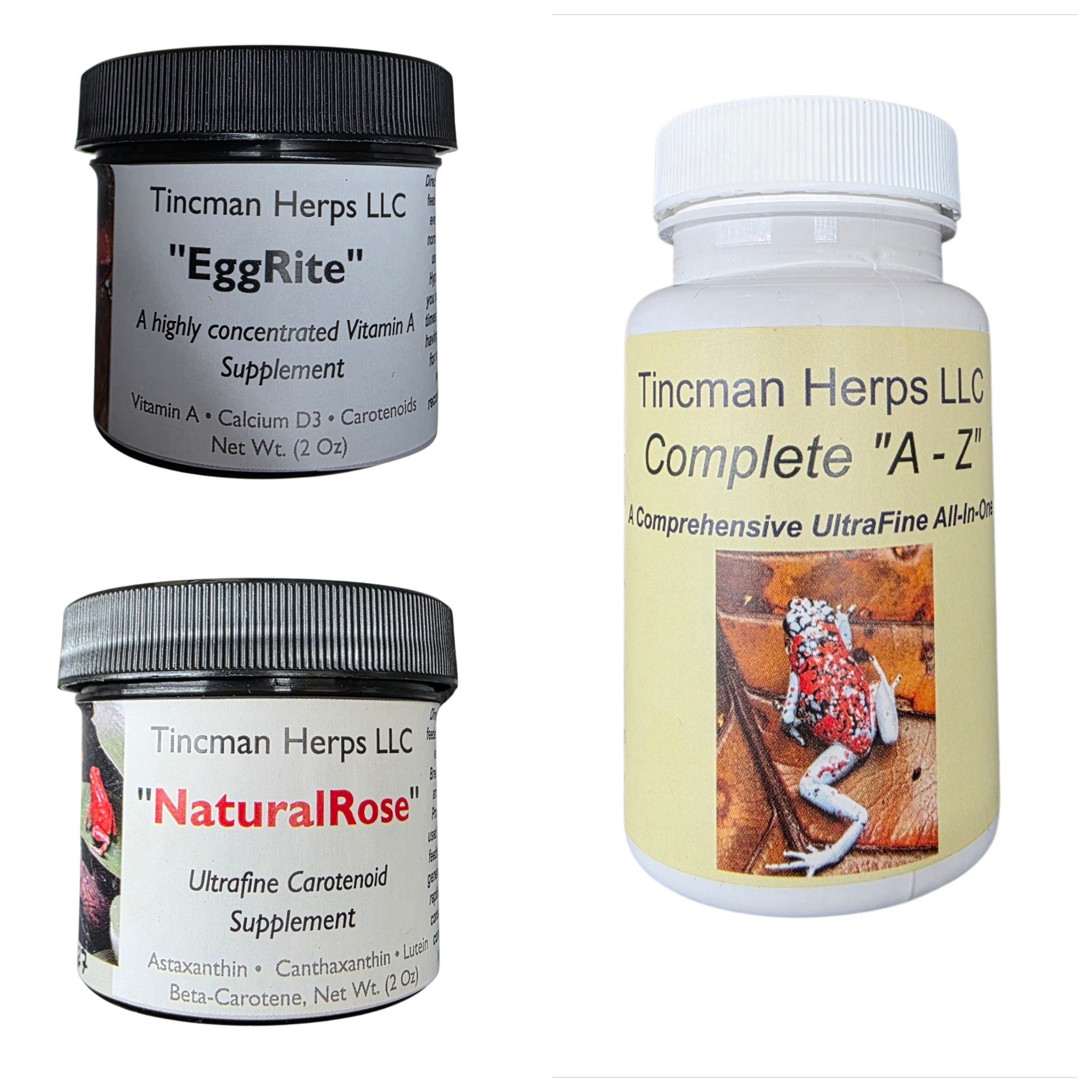 Supplement Bundle - Dart Frog - Tincman Herps