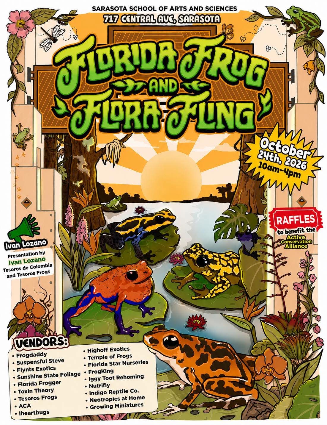 Florida Frog and Flora Fling Admission
